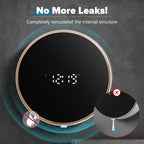 Monstake Automatic Soap Dispenser, Touchless Rechargeable Wall Mount Black foam