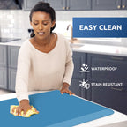 Kitchen Mat Cushioned Anti Fatigue Rug Standing and Comfort Floor Mats Chocolate 39"L x 17.3"W x 0.5"Th