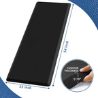 Kitchen Mat Cushioned Anti Fatigue Rug Standing and Comfort Floor Mats Chocolate 39"L x 17.3"W x 0.5"Th