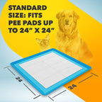Dog Pee Pad Holder for Floor Protection and Training