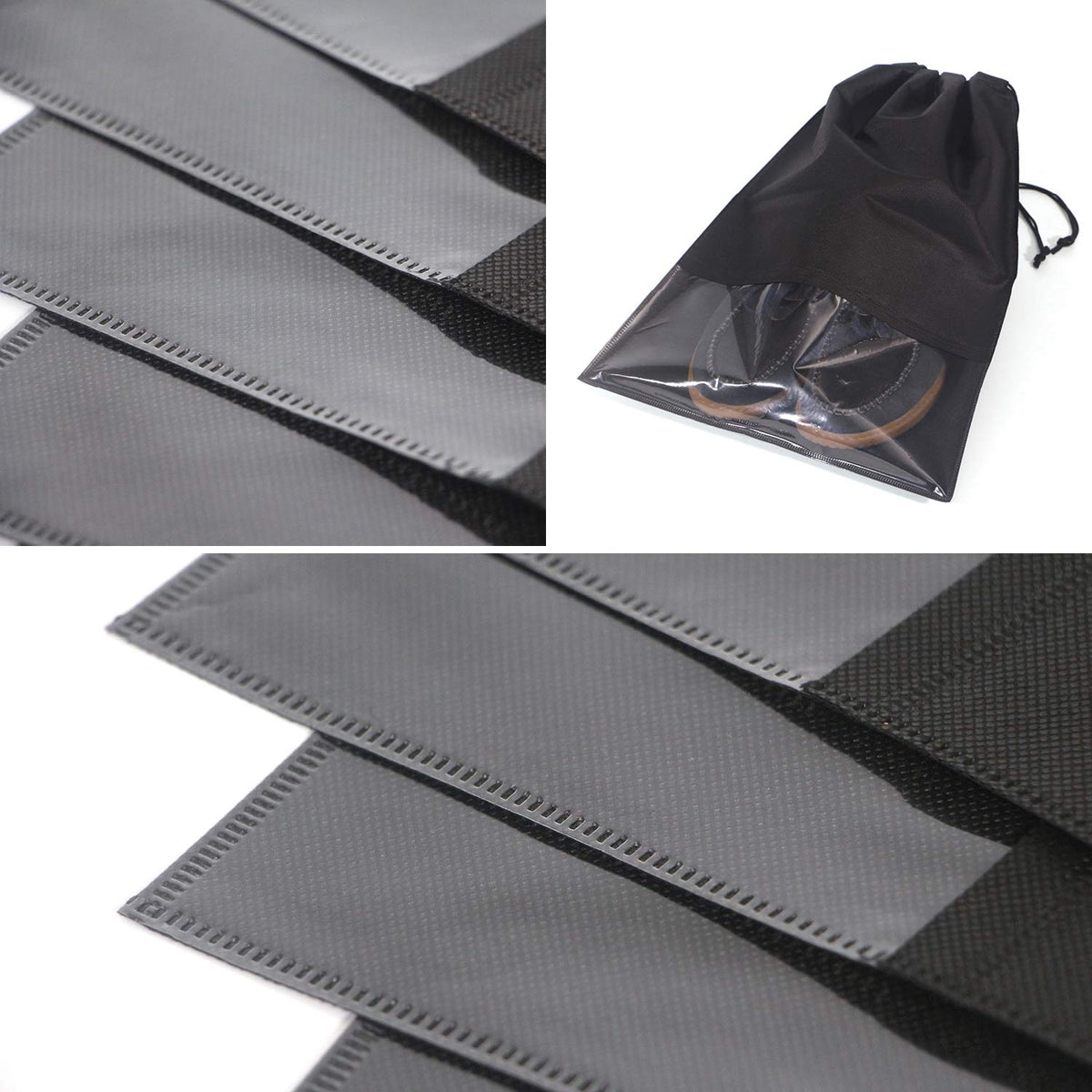 Travel Shoe Storage Bags with Drawstring