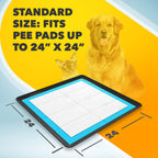 Dog Pee Pad Holder for Floor Protection and Training