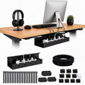 DC 5-in-1 Under Desk Cable Management Kit - Cord Organizer