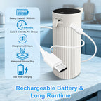 Automatic Liquid Soap Dispenser Touchless, Rechargeable, Adjustable White Gel