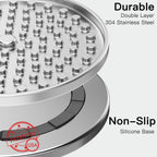 Lick Mat for Dogs & Cats, Double-Wall Stainless Steel, Large-1Pack