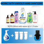 Automatic Soap Dispenser Touchless,Rechargeable Foaming Soap Dispenser,15oz/420ml Smart Hand Soap Dispensers,4-Level Adjustable,Wall Mount for Bathroom Kitchen Dish Soap,Hands-Free (Black) Black Foam
