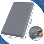 Kitchen Mat Cushioned Anti Fatigue Rug Standing and Comfort Floor Mats Chocolate 39"L x 17.3"W x 0.5"Th
