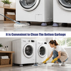 4 Pcs Anti Vibration Pads for Washing Machine Reduce Noise Rubber Feet Pads