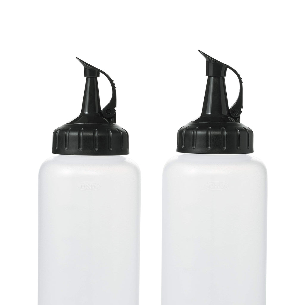 OXO Good Grips Chef's Squeeze Bottles for Sauces and Dressings - Set of 2