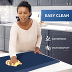 Kitchen Mat Cushioned Anti Fatigue Rug Standing and Comfort Floor Mats Chocolate 39"L x 17.3"W x 0.5"Th