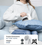Bymore Fabric Shaver, Lint Shaver, Sweater Shaver for Clothes, Gray 5.7*3.34*5.31inches