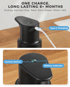 Automatic Liquid Soap Dispenser, Touchless, Rechargeable Stainless Steel