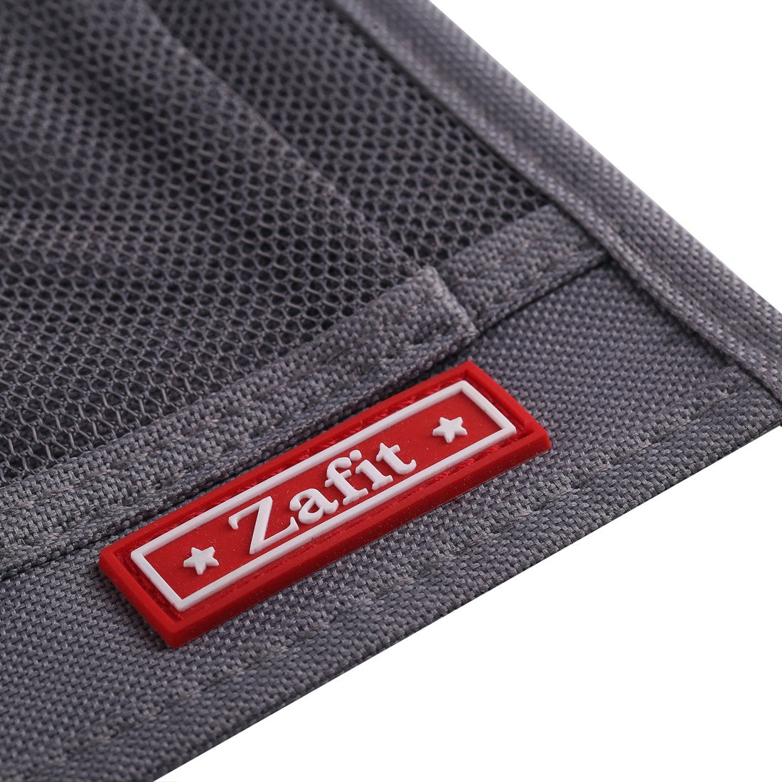 Zafit Bedside Storage Organizer - 6 Pockets, Table Cabinet Caddy for Remotes, Phone, Glasses (Grey) 6 Pockets-Grey