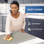 Kitchen Mat Cushioned Anti Fatigue Rug Standing and Comfort Floor Mats Chocolate 39"L x 17.3"W x 0.5"Th
