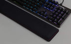 HyperX Wrist Rest - Full Sized - Cooling Gel - Memory Foam - Anti-Slip - Ergonomic - Keyboard Accessory, Black Full Size