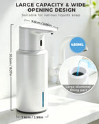 Automatic Liquid Soap Dispenser, Touchless, Rechargeable Stainless Steel