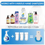 Automatic Soap Dispenser Touchless,Rechargeable Foaming Soap Dispenser,15oz/420ml Smart Hand Soap Dispensers,4-Level Adjustable,Wall Mount for Bathroom Kitchen Dish Soap,Hands-Free (Black) Black Foam