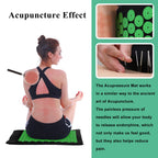 Acupressure Mat and Pillow Set with Carry Bag
