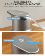 Automatic Liquid Soap Dispenser, Touchless, Rechargeable Stainless Steel