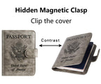 Passport Holder Cover Wallet RFID Blocking, Travel Essentials Pink Passport Covers