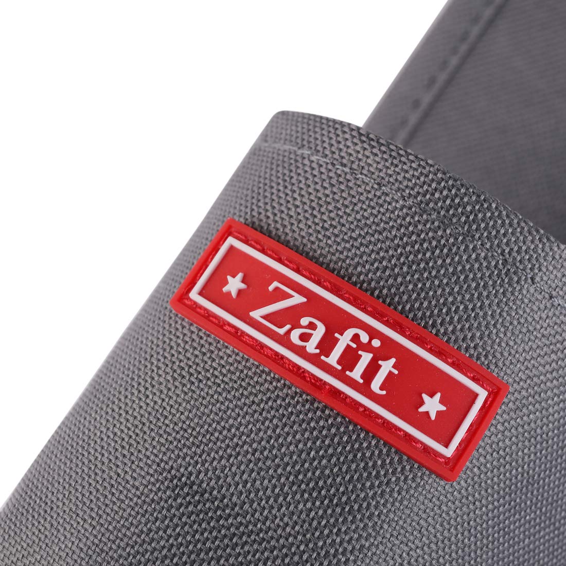 Zafit Bedside Storage Organizer - 6 Pockets, Table Cabinet Caddy for Remotes, Phone, Glasses (Grey) 6 Pockets-Grey