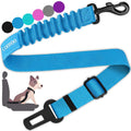 COOYOO Dog Seat Belt,3 Piece Set Retractable Car Harness Adjustable for...