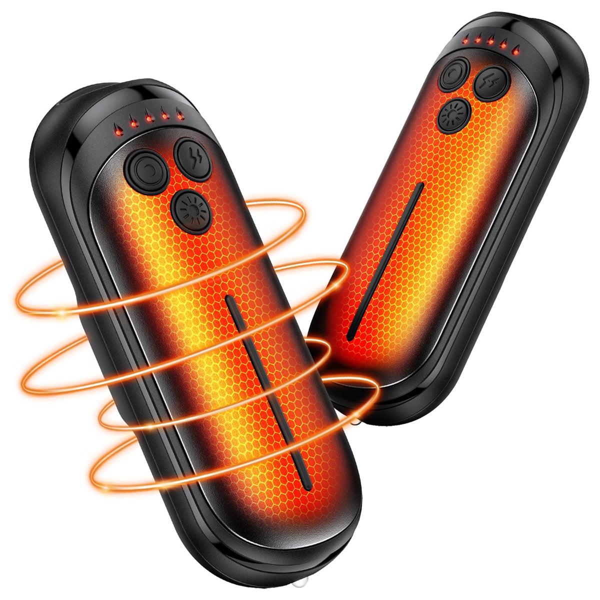 Rechargeable Hand Warmers Dual Pack Portable Electric Warmth