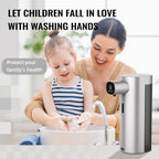 Automatic Liquid Soap Dispenser Touchless, USB Rechargeable Smart Hand Soap Dispenser, 13.5oz/400ml, 3-Level Adjustable, Compatible with Thick Thin Dish Soap for Bathroom Kitchen, Clog-Free (Gold) Gold