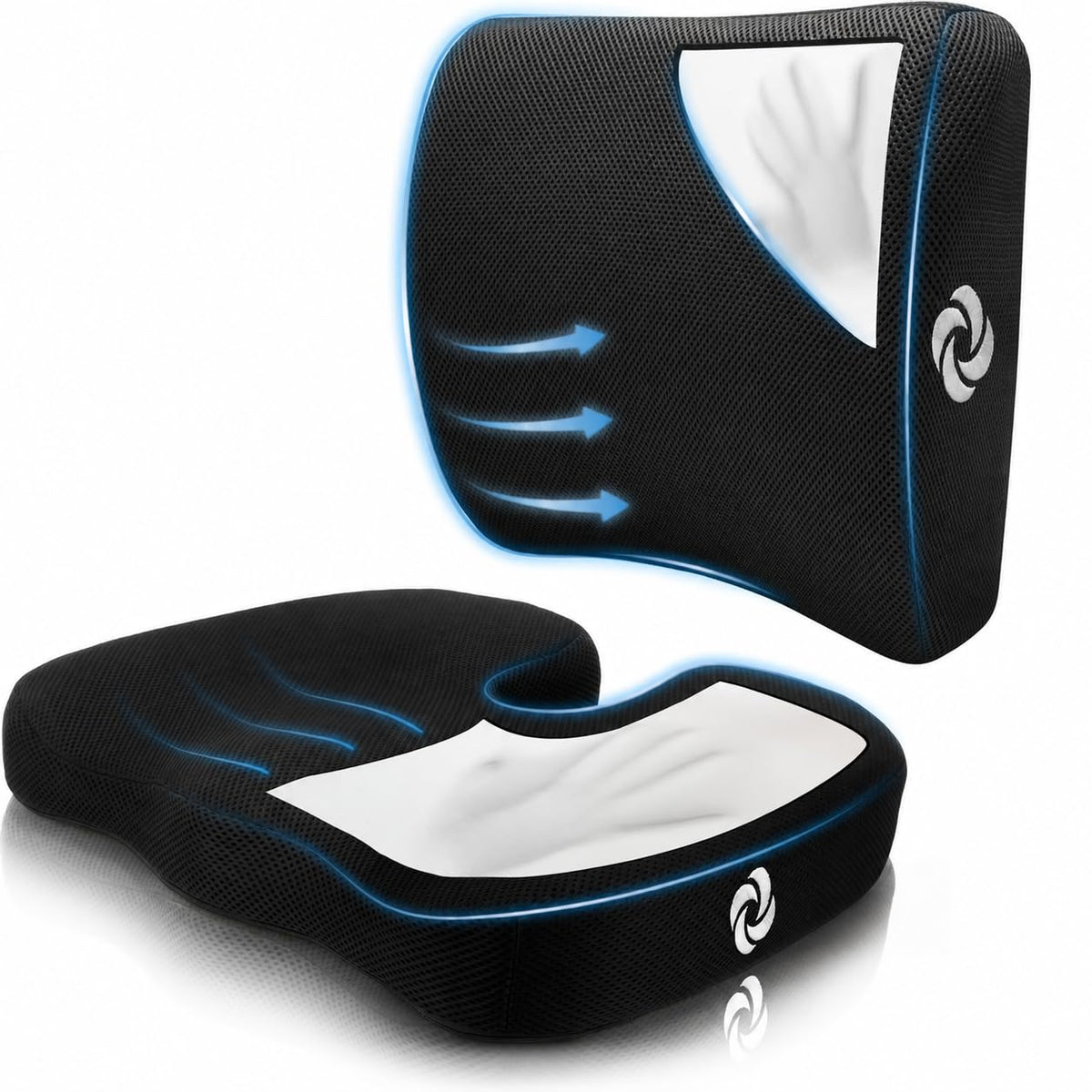 Samsonite Lumbar Support Pillow for Office Chair, Lower Back for...