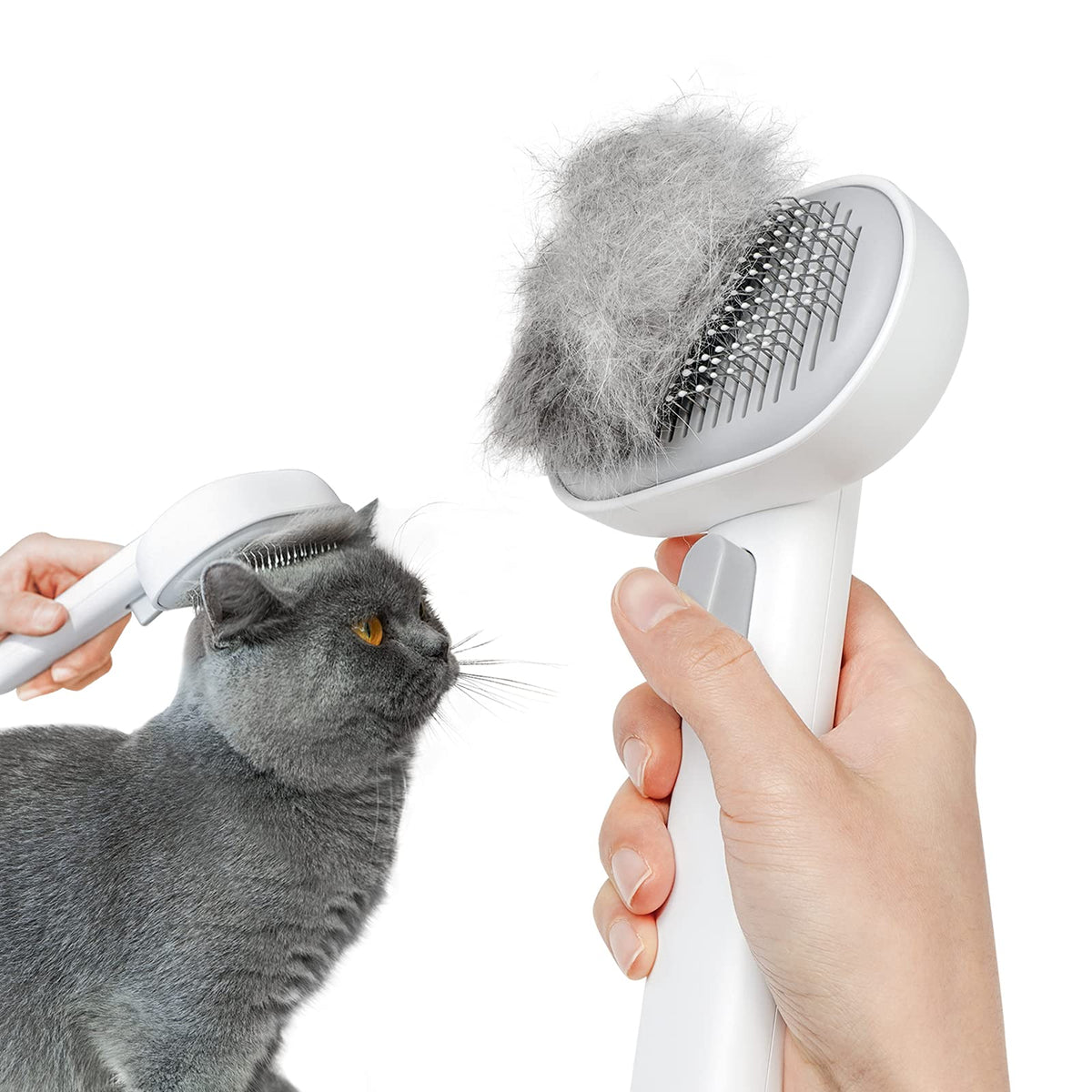 Aumuca Cat Brush for Shedding, Brushes Indoor Cats, for...