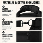 Foldable Travel Duffel Bag,Packable Weekender Bag with Luggage Sleeve, 35L-45L Expandable Overnight Carry-On Tote with Padded Shoulder Strap, Lightweight Nylon Extra Bag for Travel