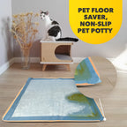 Dog Pee Pad Holder for Floor Protection and Training