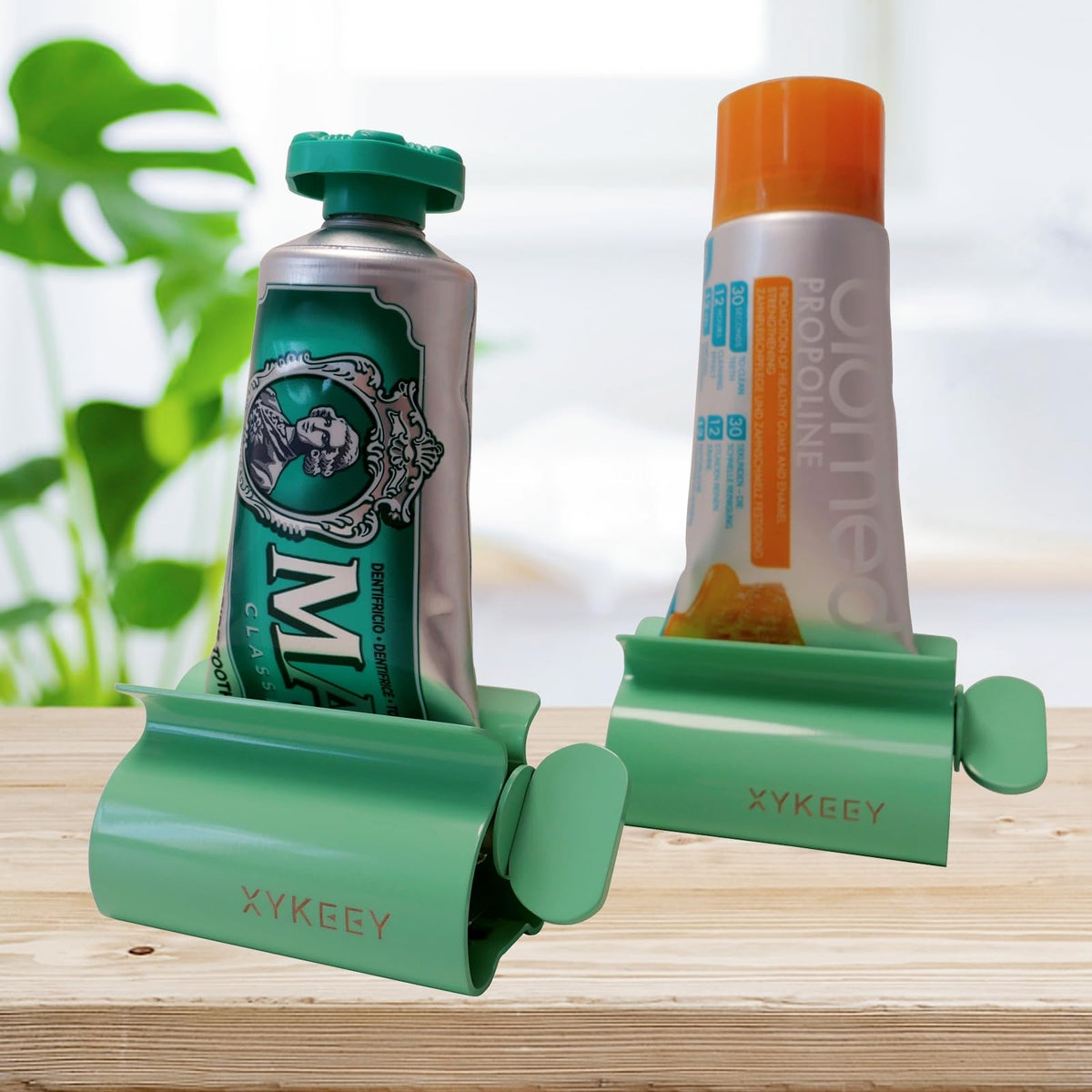 XYKEEY Toothpaste Tube Squeezer - Set of 2 Rollers,...