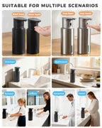 Automatic Liquid Soap Dispenser, Touchless, Rechargeable Stainless Steel
