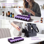 Extra Large Weekly Pill Organizer and AM/PM Medication Dispenser