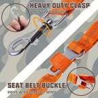 AUROTH Bungee Dog Leash for Large Dogs, No Pull for Shock Absorption Army Yellow MAX: 4.5 FT