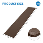 Kitchen Mats for Floor, [2PCS] Anti-Fatigue Kitchen Rugs, Black 2pc: 17" x 29" + 17" x 47"