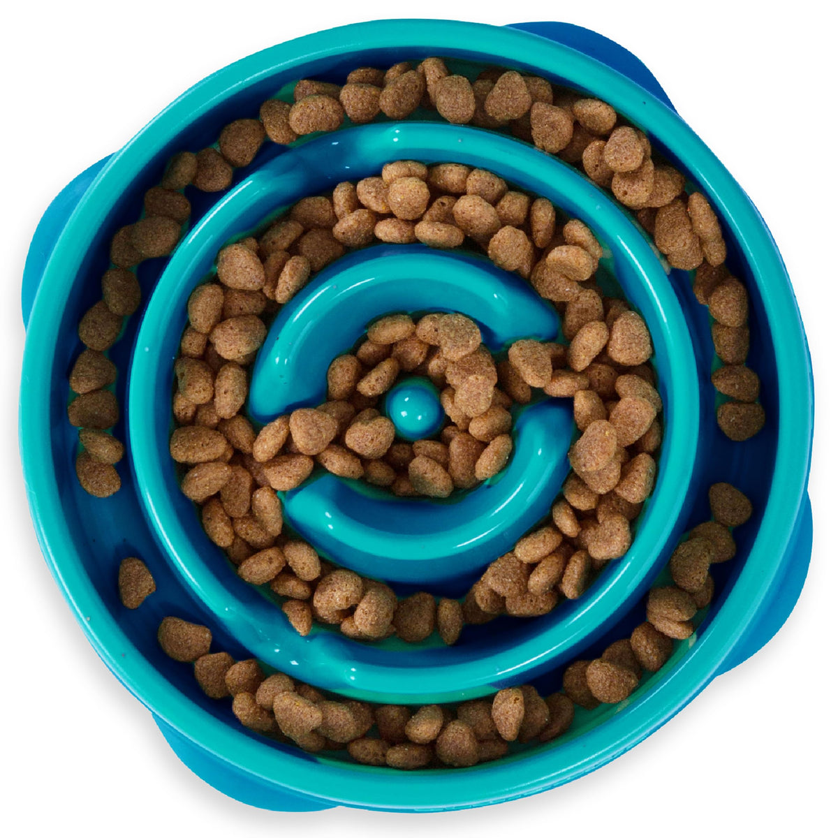 Outward Hound Fun Feeder Slo Bowl – Large 4‑Cup Capacity, Slow Feeding,...