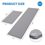 Kitchen Mats for Floor, [2PCS] Anti-Fatigue Kitchen Rugs, Black 2pc: 17" x 29" + 17" x 47"
