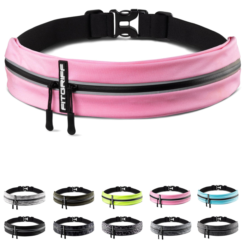 Fitgriff® Running Belt for Men & Women - Secure Jogging Pouch Phone,...