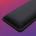 HyperX Wrist Rest - Full Sized - Cooling Gel - Memory Foam - Anti-Slip - Ergonomic - Keyboard Accessory, Black Full Size