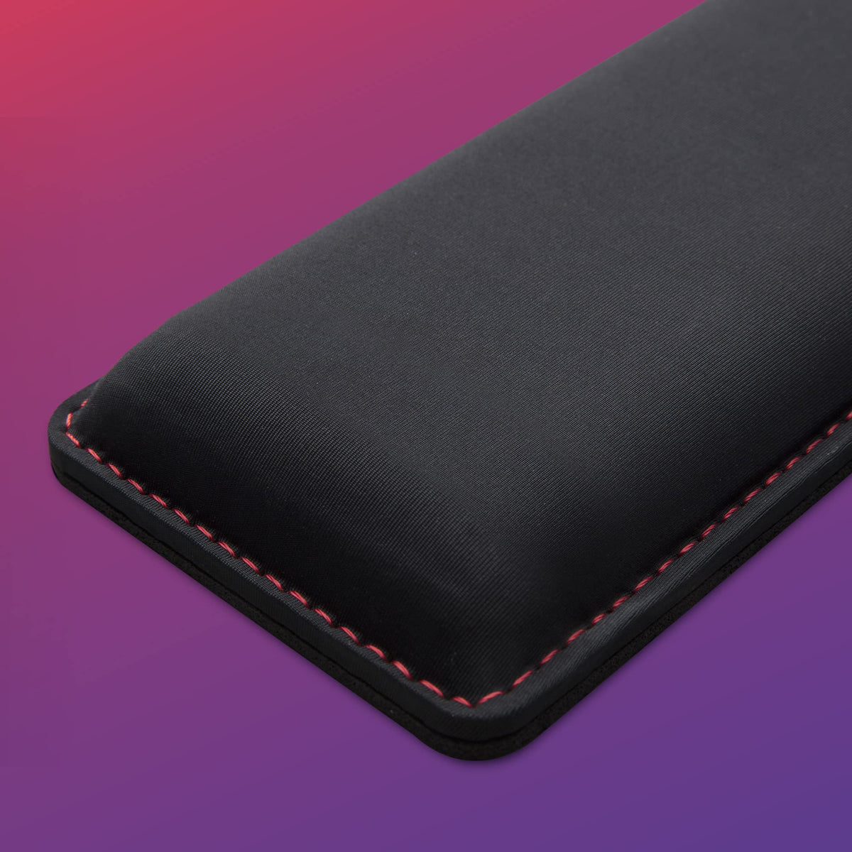 HyperX Wrist Rest - Full Sized - Cooling Gel - Memory Foam - Anti-Slip - Ergonomic - Keyboard Accessory, Black Full Size