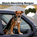 Dog Seat Belt for Car, Car Harness with Locking Aluminum Hook Purple
