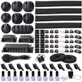 N NOROCME 192 PCS Cable Management Kit 4 Wire Organizer Sleeve