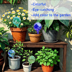 Self Watering Globes for Plant, 10pcs Auto Watering Bulb for Indoor Outdoor A. Blue-6L4S