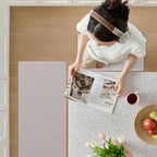 Kitchen Mats for Floor, [2PCS] Anti-Fatigue Kitchen Rugs, Black 2pc: 17" x 29" + 17" x 47"