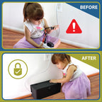 Power Strip Cover Box and Cable Management Organizer for Child Safety