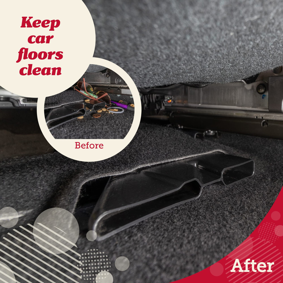Lusso Gear Car Seat Gap Organizer - Pack of 2 - Prevents Items Falling &...