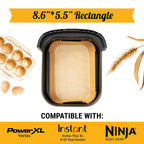 500Pcs Air Fryer Liners Disposable 8" Square 500