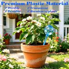 Self Watering Globes for Plant, 10pcs Auto Watering Bulb for Indoor Outdoor A. Blue-6L4S